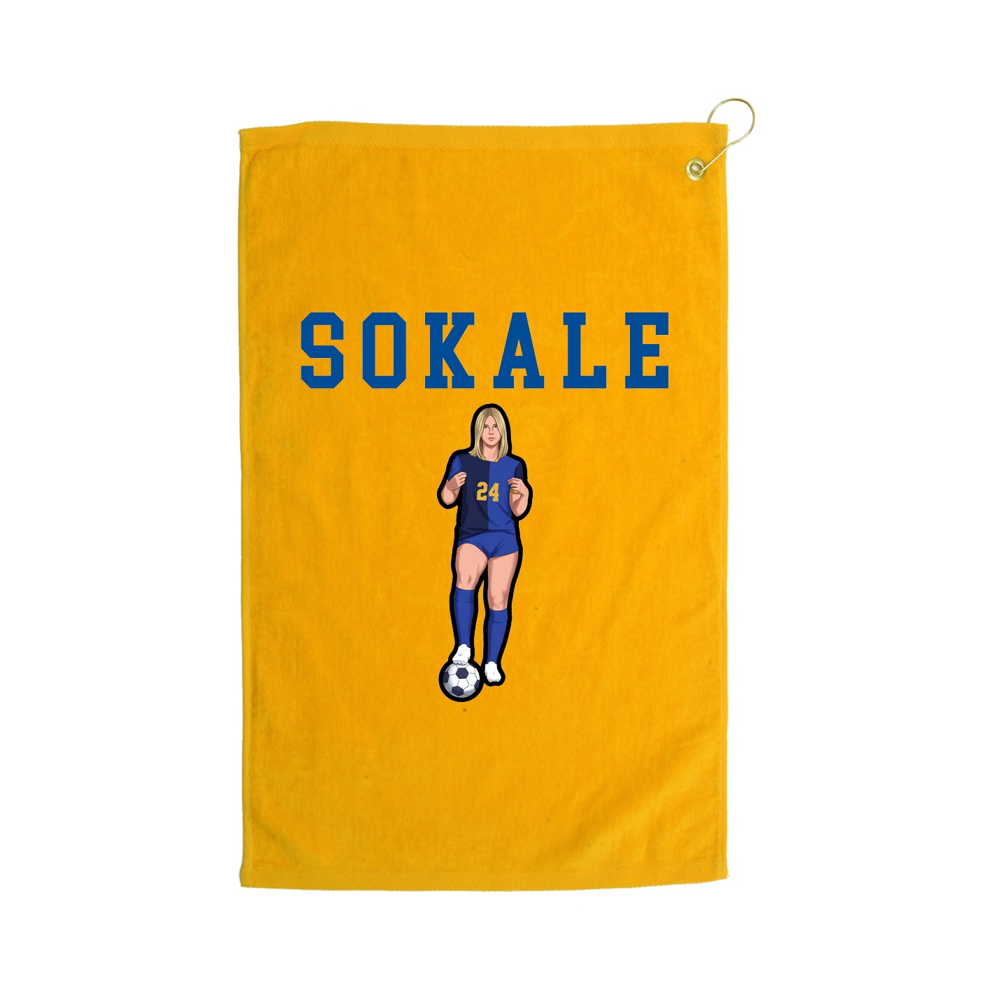 Golf Towel — Shirsey in Gold