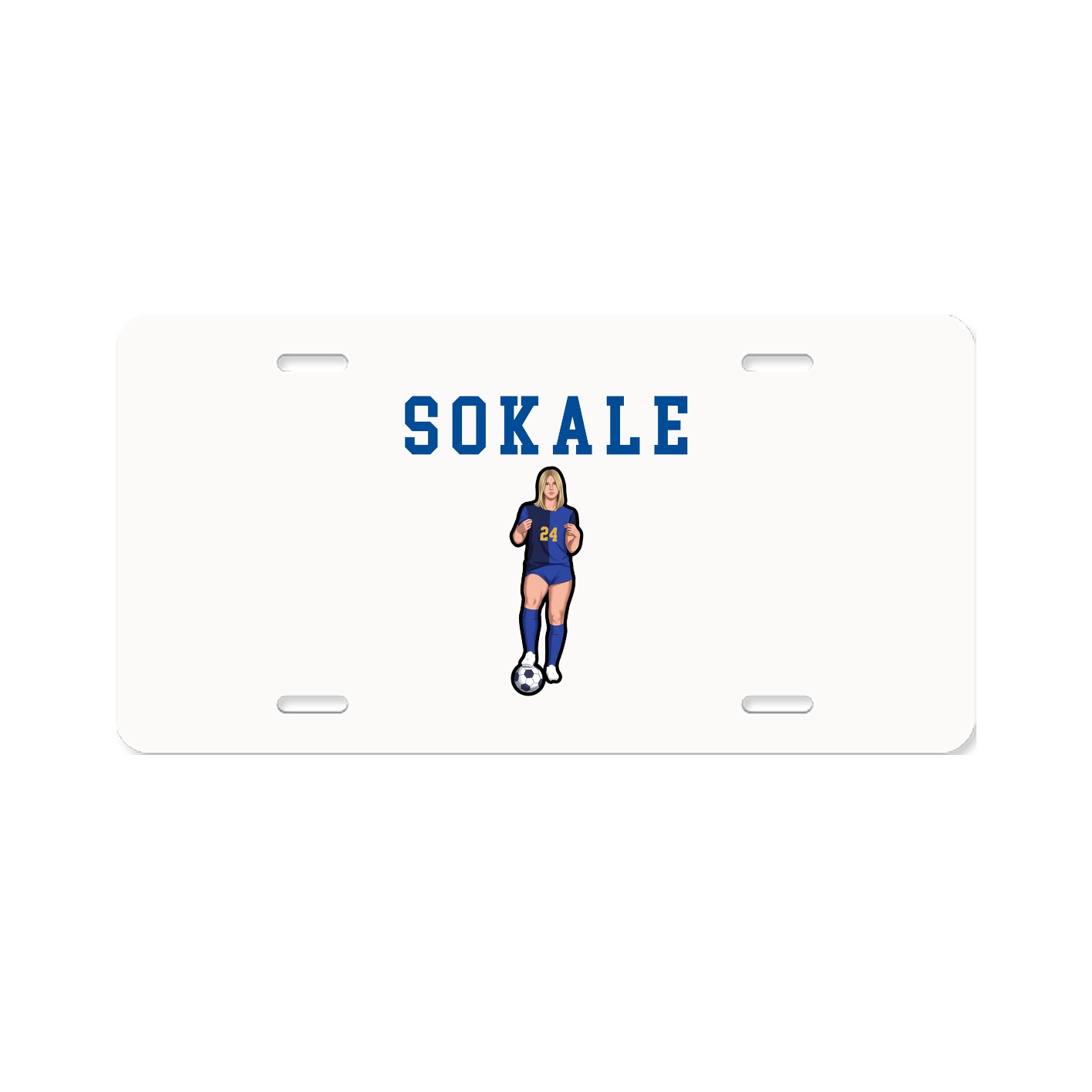 License Plate — Shirsey in Classic