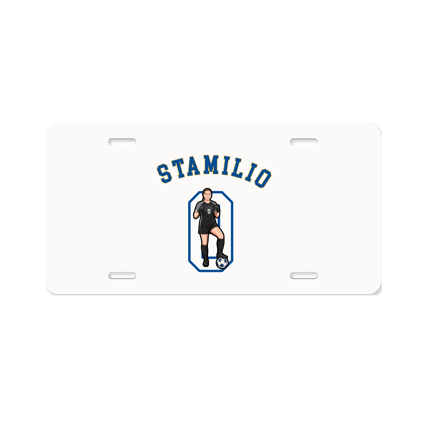 License Plate — Shirsey Arch in Classic