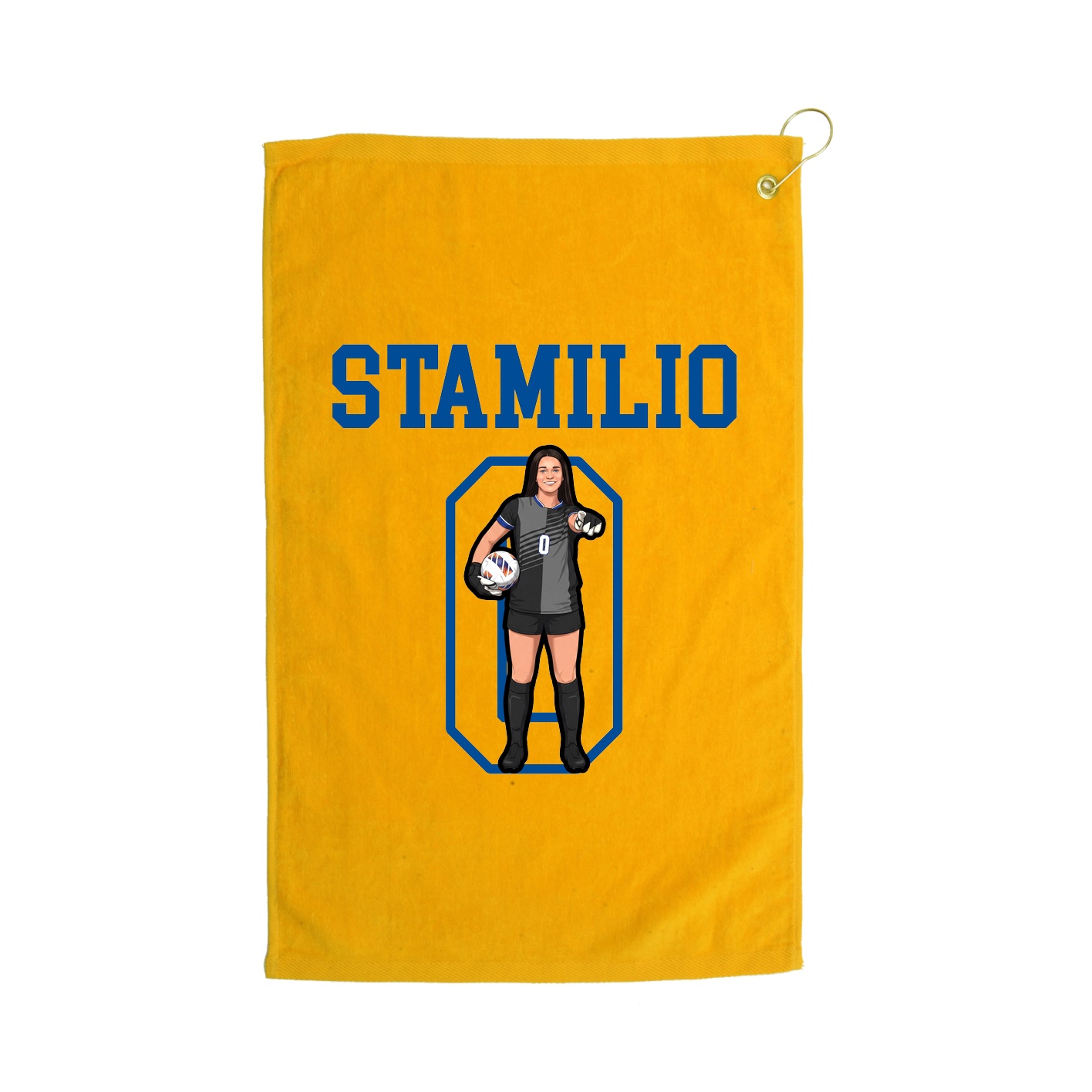 Golf Towel — Shirsey in Gold
