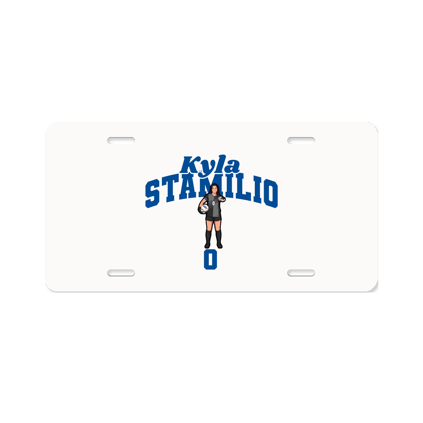 License Plate — Signature Arch in Classic