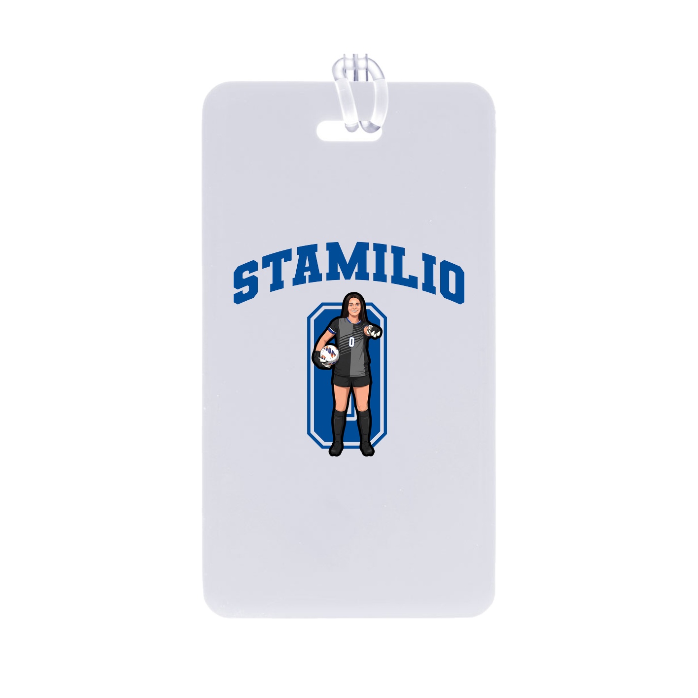 Bag Tag — Number in Classic