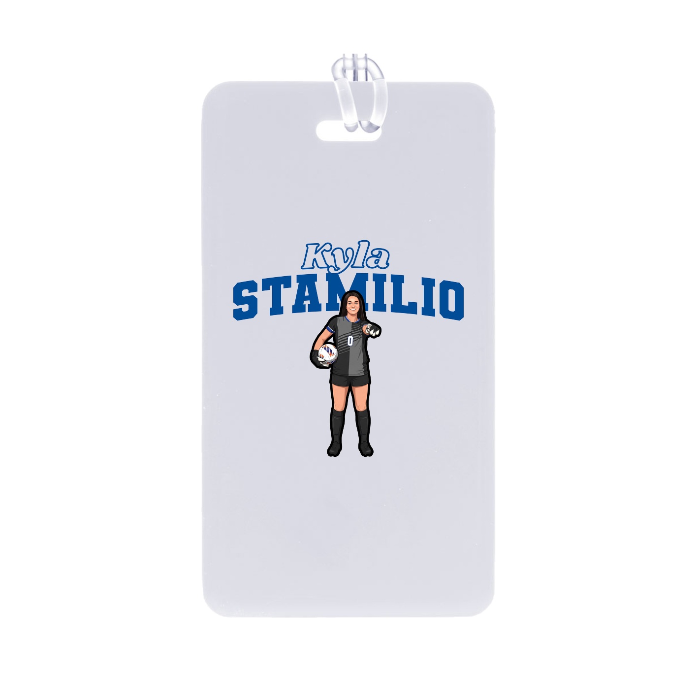 Bag Tag — Name Arch in Classic