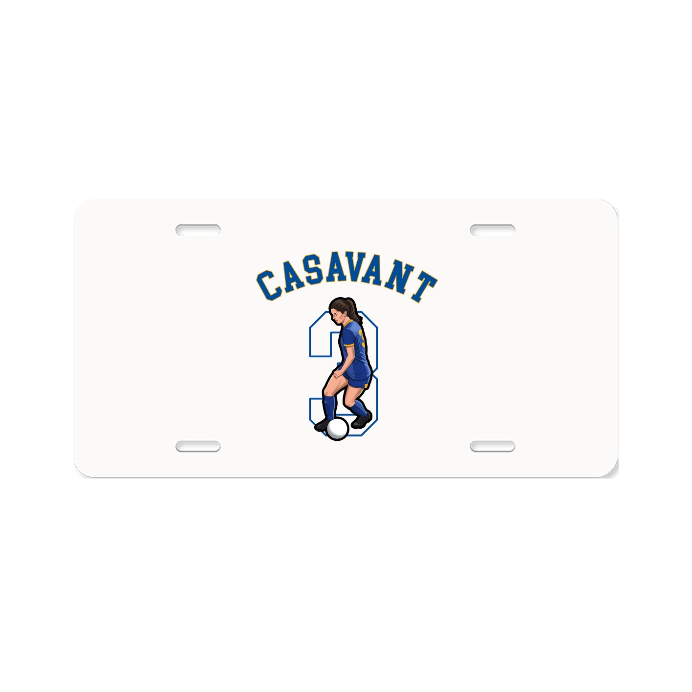 License Plate — Shirsey Arch in Classic