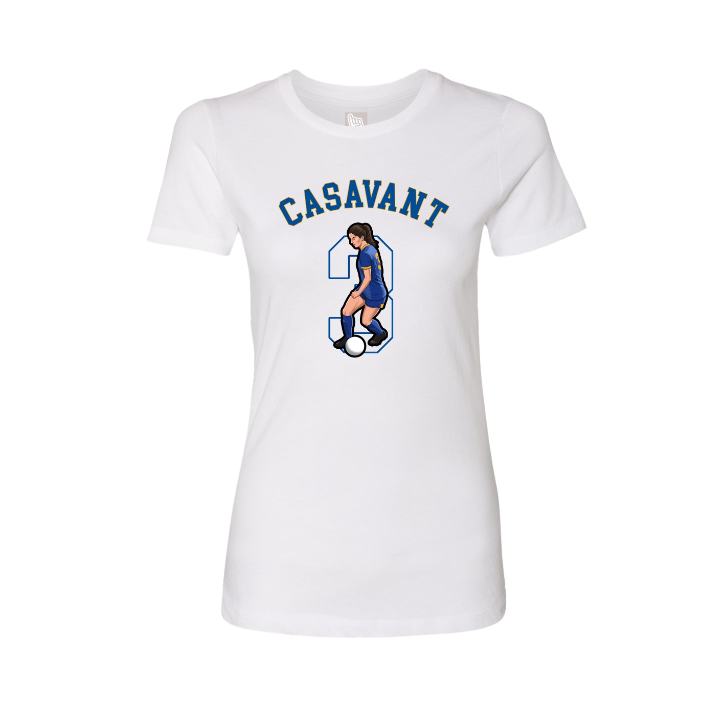 Womens Tee — Shirsey Arch in White