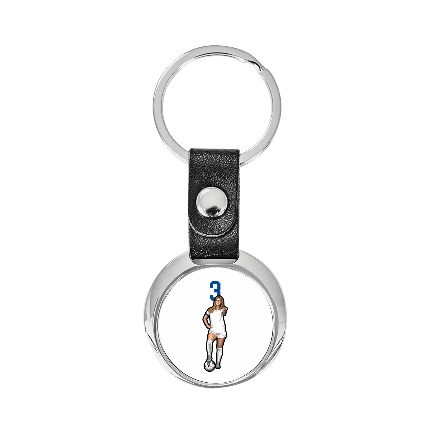 Key Chain — Number Top in Classic