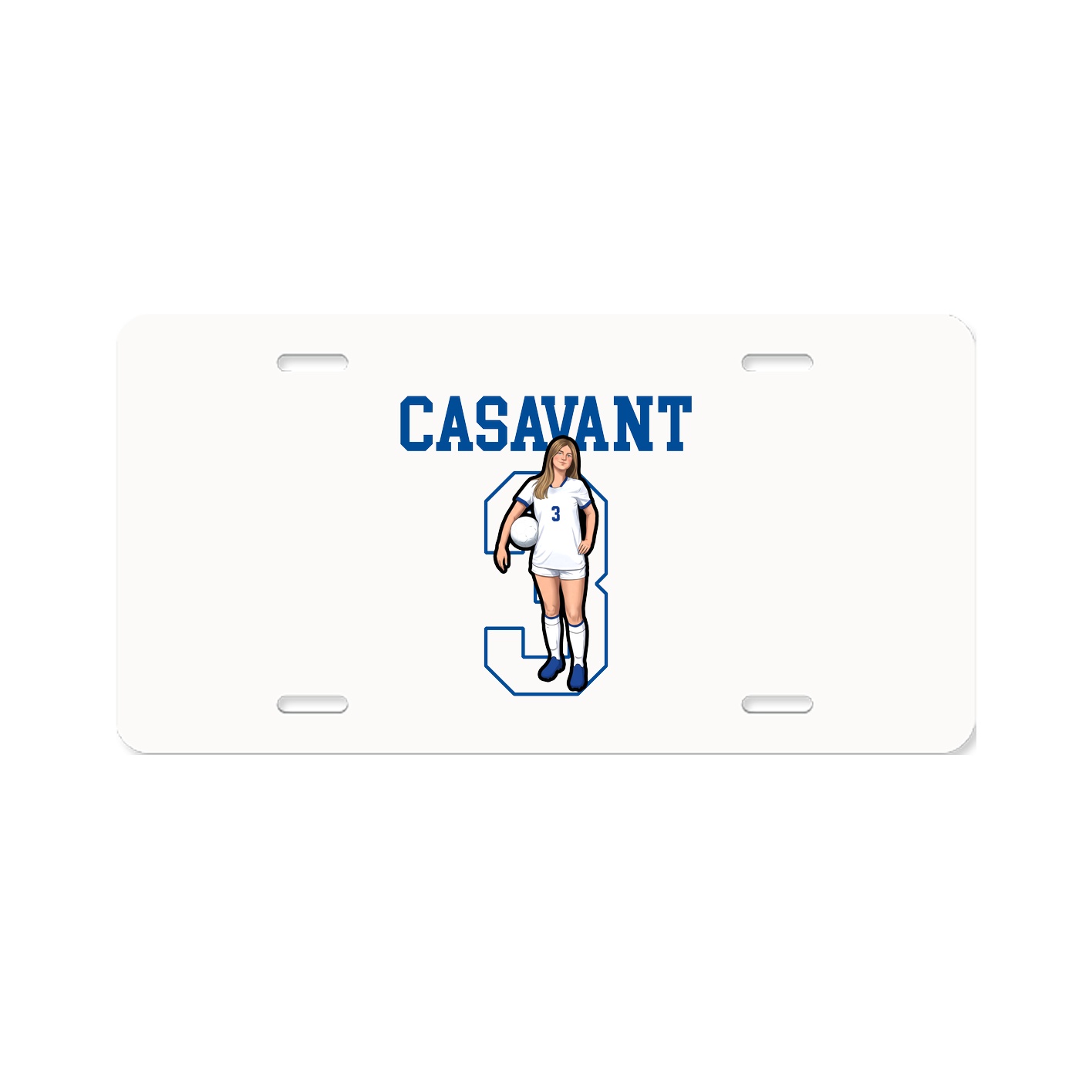 License Plate — Shirsey in Classic