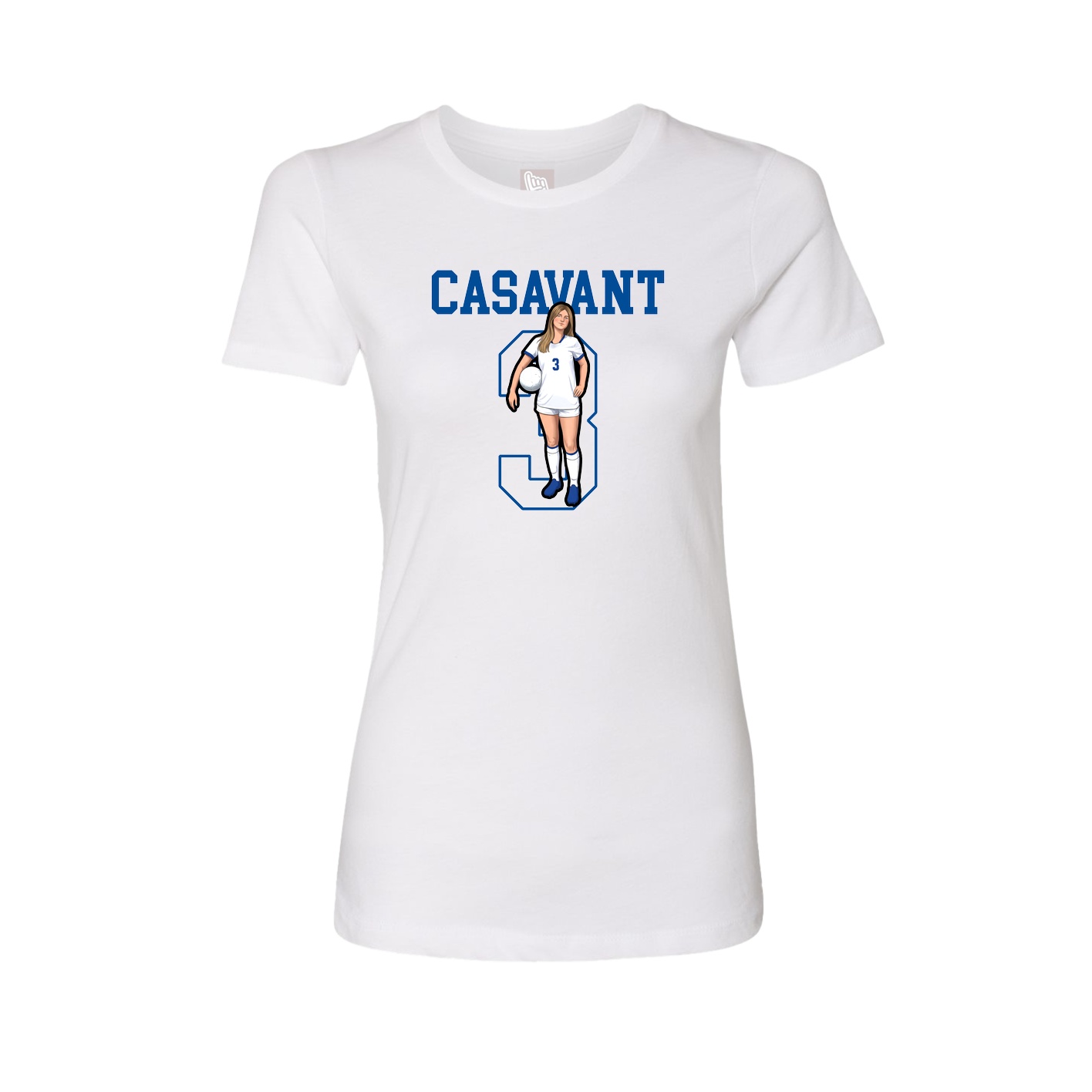 Fitted Women's Tee — Shirsey in White