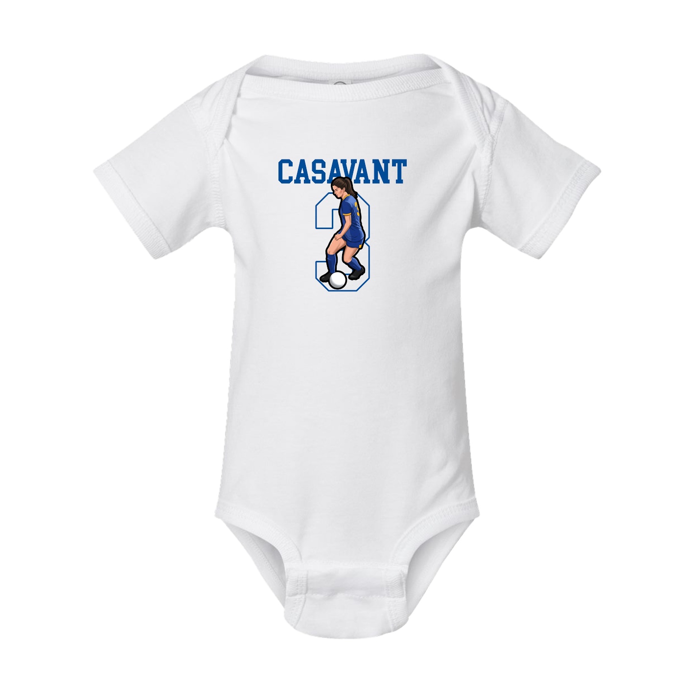 Baby Onesie — Shirsey in White