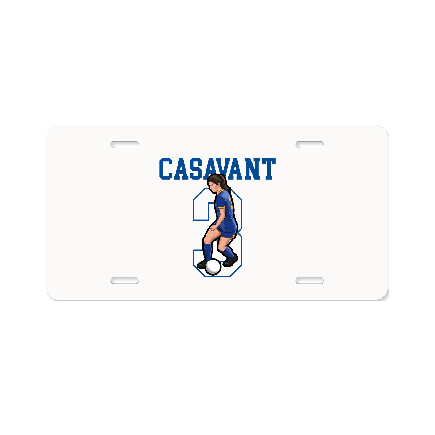 License Plate — Shirsey in Classic
