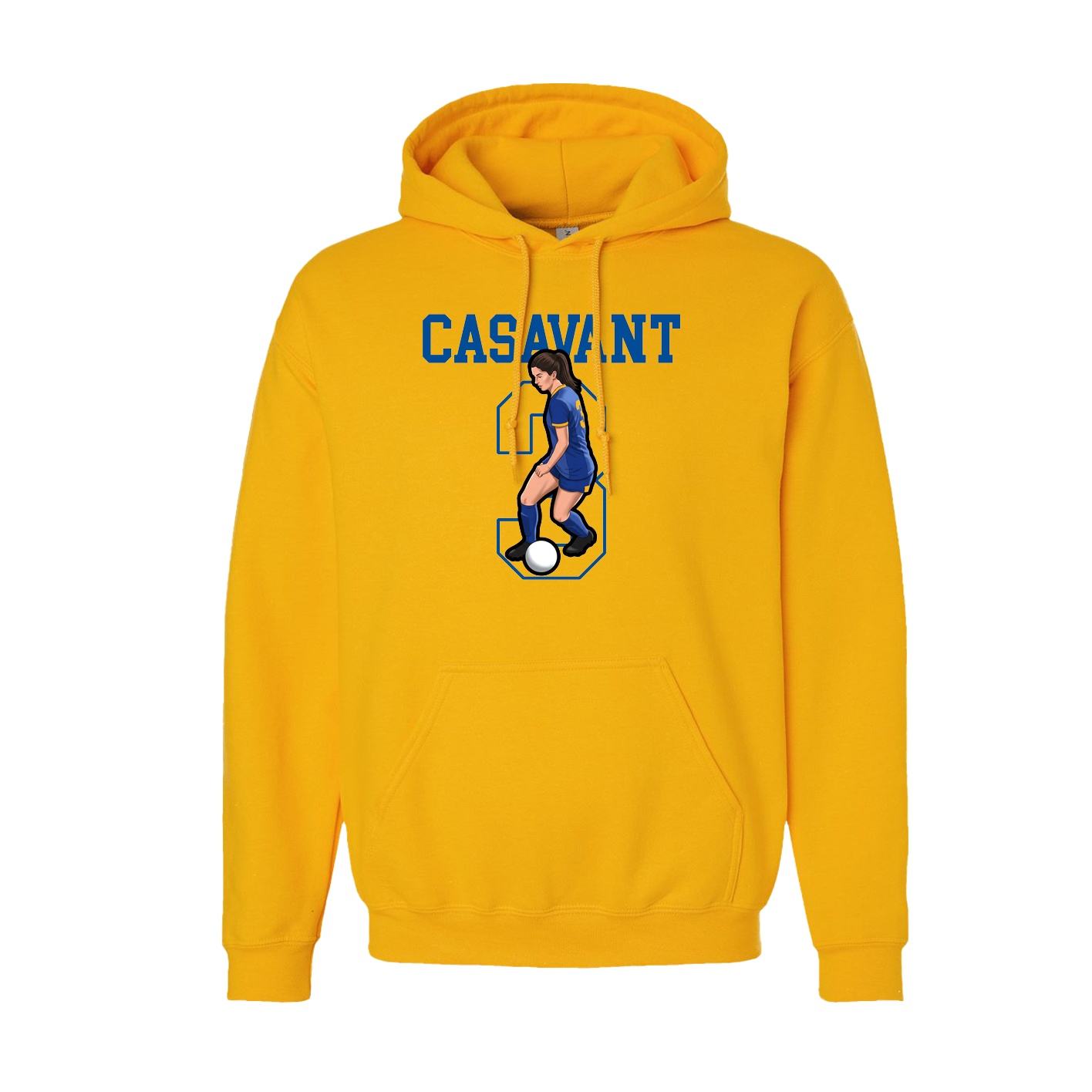 Youth Hoodie — Shirsey in Gold