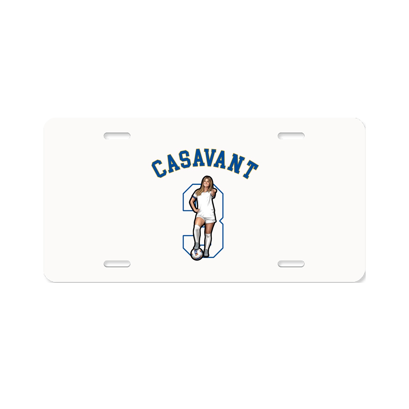 License Plate — Shirsey Arch in Classic