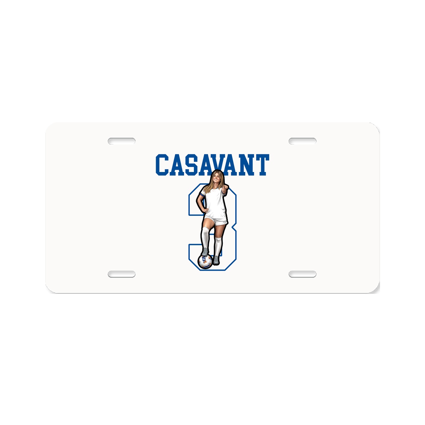 License Plate — Shirsey in Classic