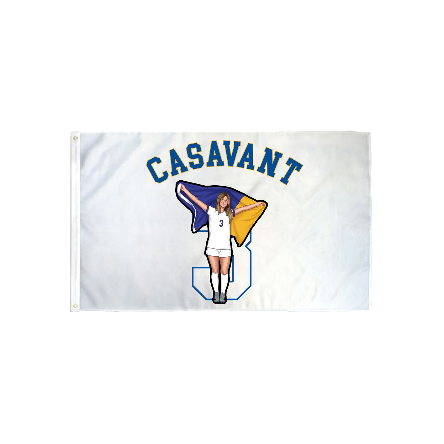3x5 Flag — Shirsey Arch in Classic