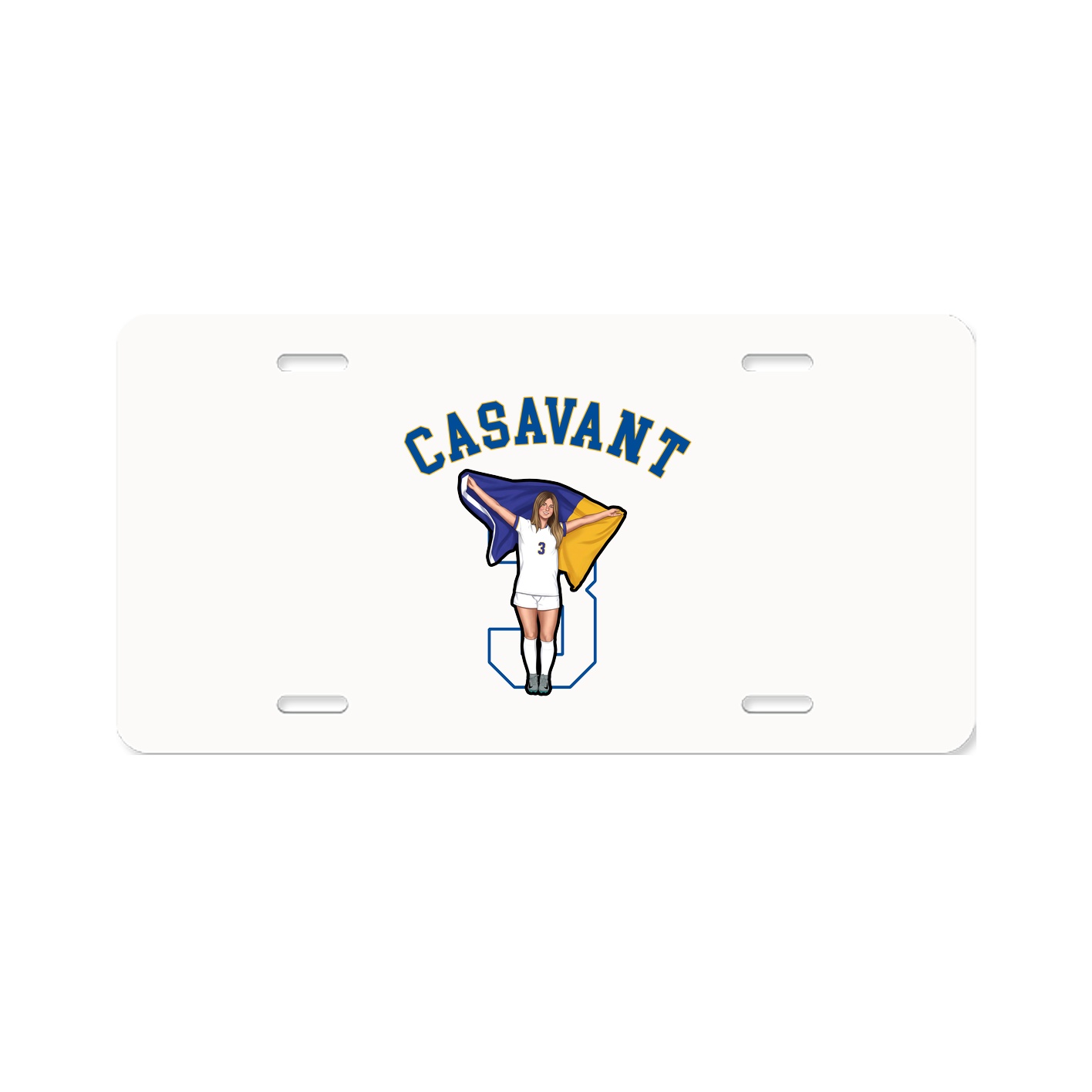 License Plate — Shirsey Arch in Classic