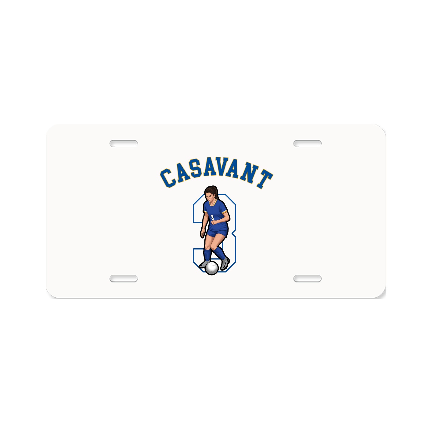 License Plate — Shirsey Arch in Classic
