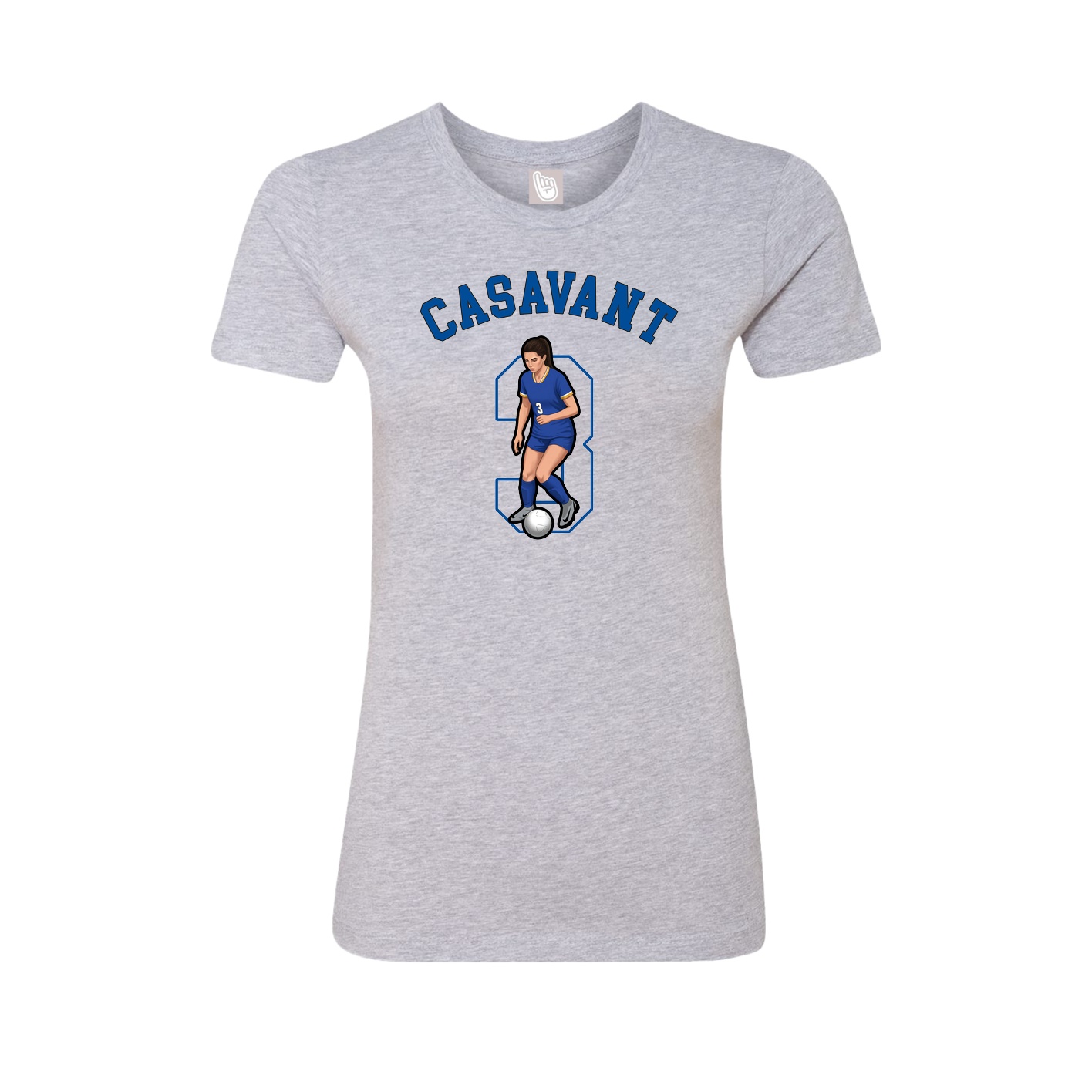 Womens Tee — Shirsey Arch in Grey