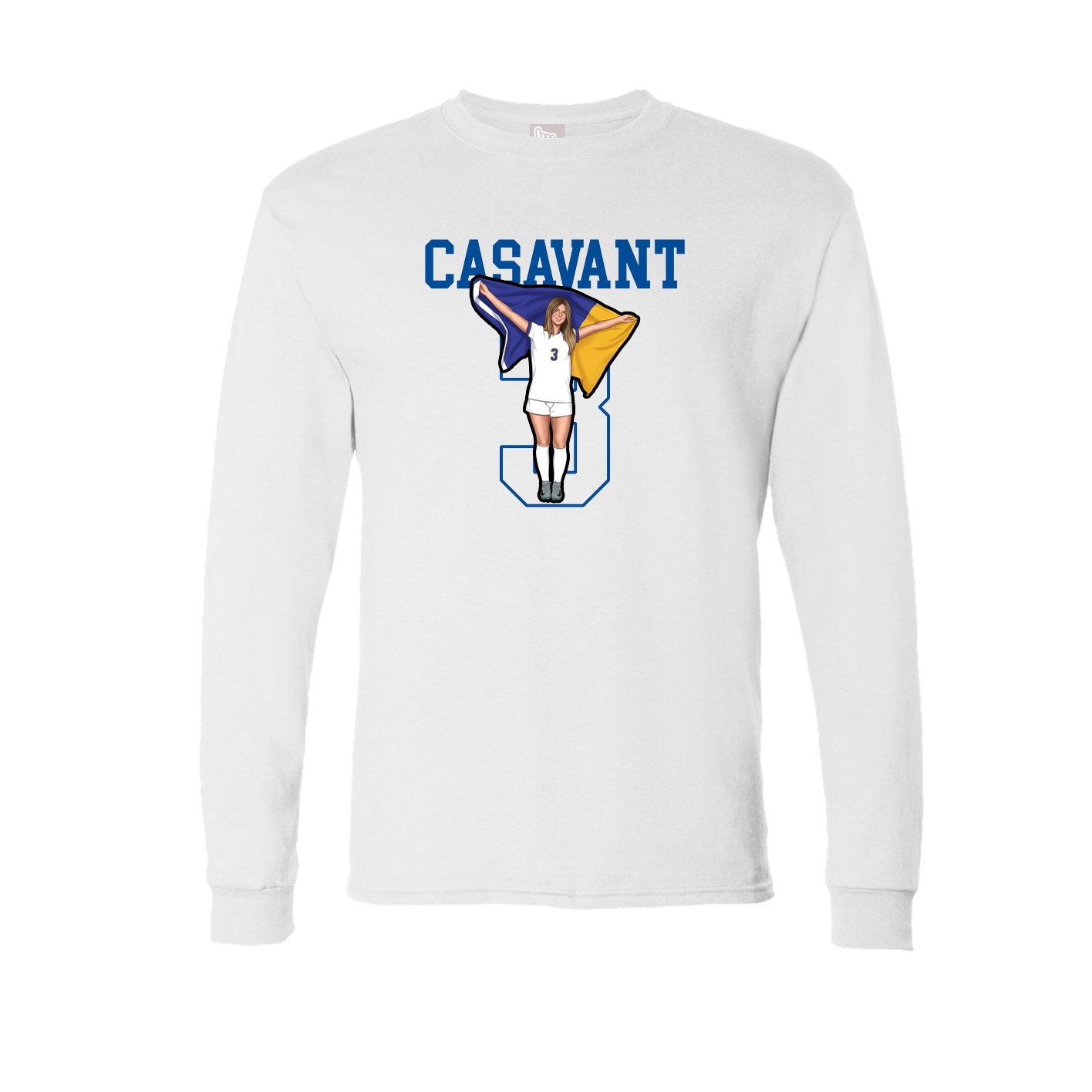 Long Sleeve Tee — Shirsey in White