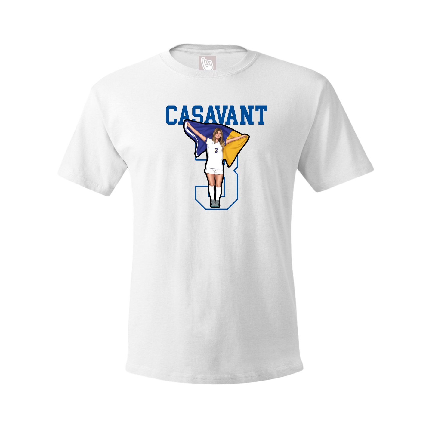 Youth Tee — Shirsey in White