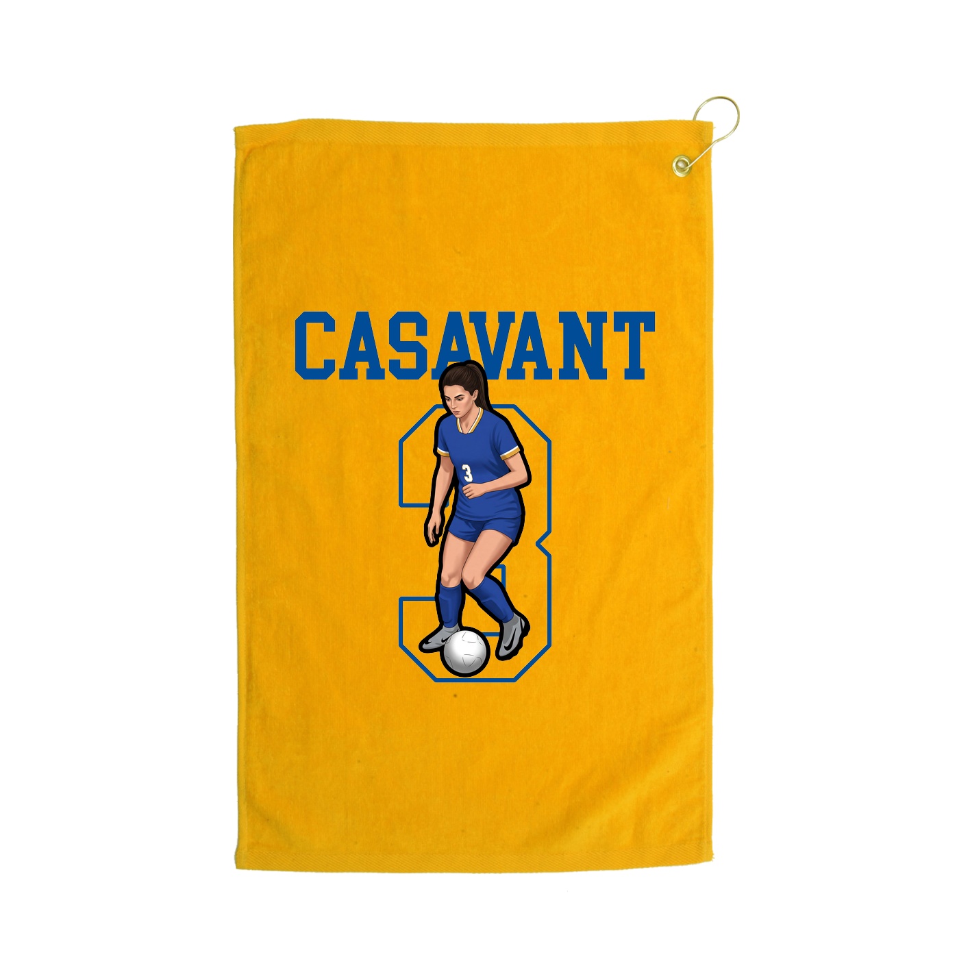 Golf Towel — Shirsey in Gold