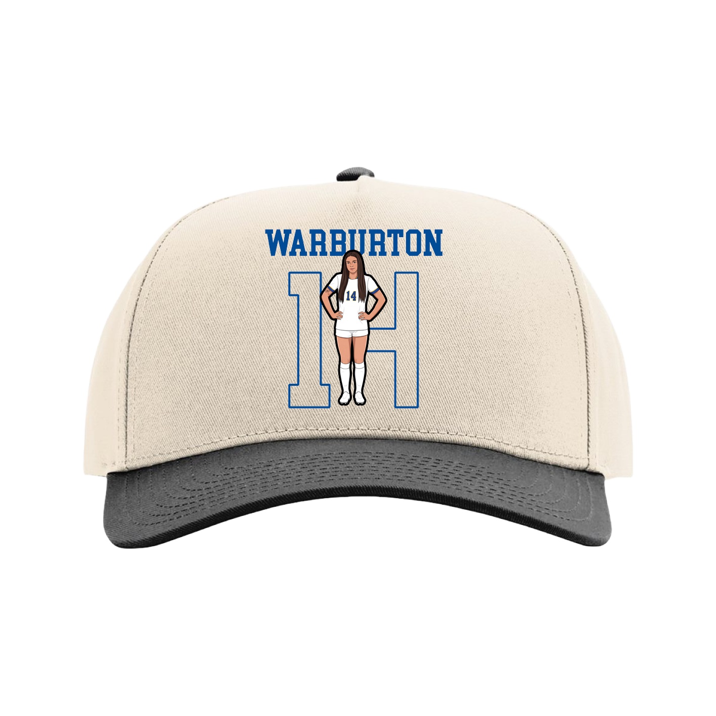 Full Fabric Five-Panel Champ Cap