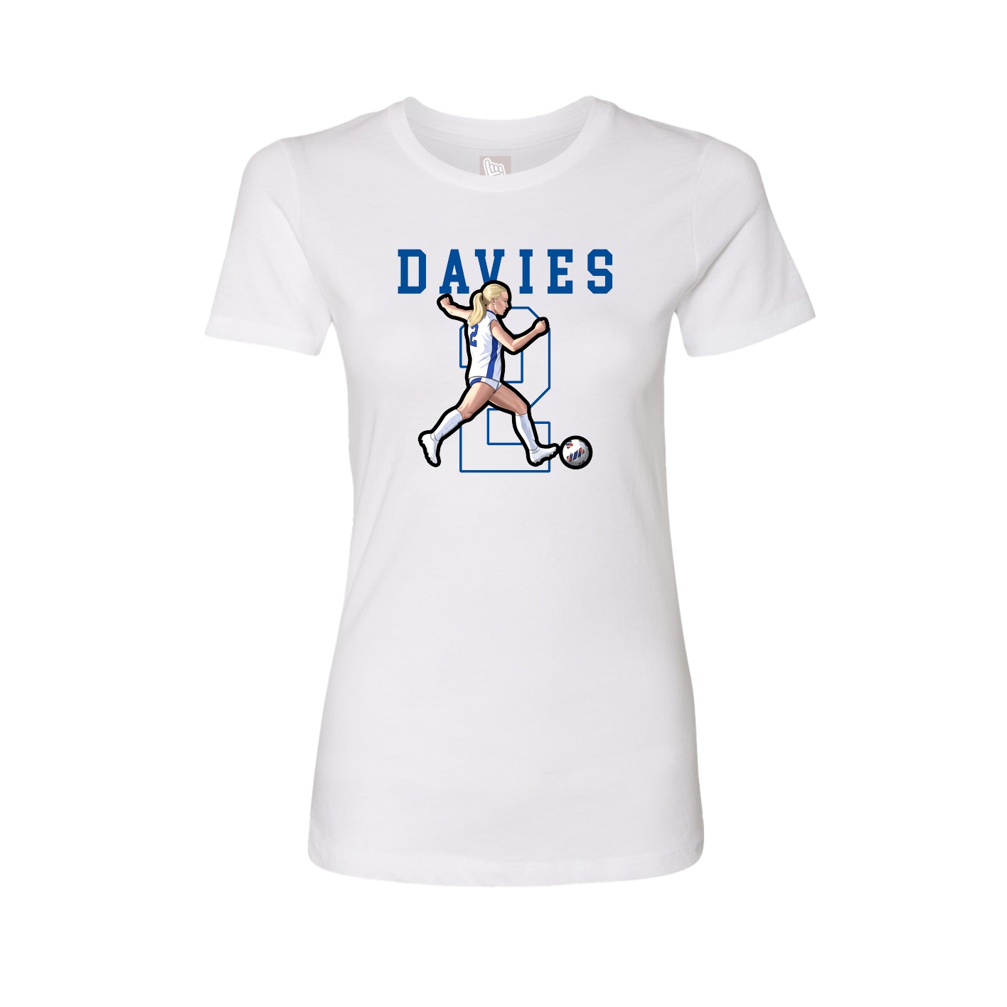 Fitted Women's Tee — Shirsey in White