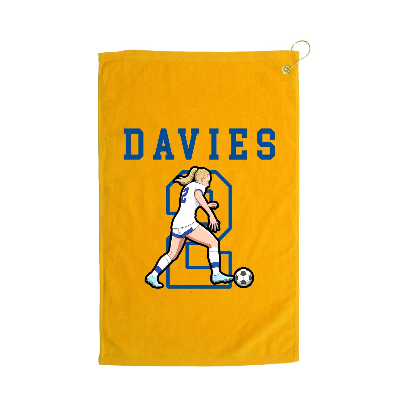 Golf Towel — Shirsey in Gold