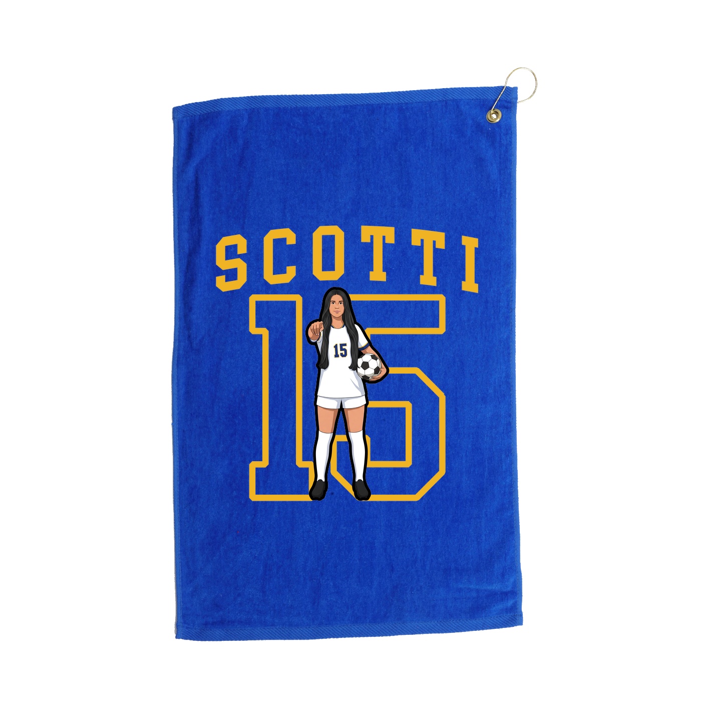 Golf Towel — Shirsey in Royal