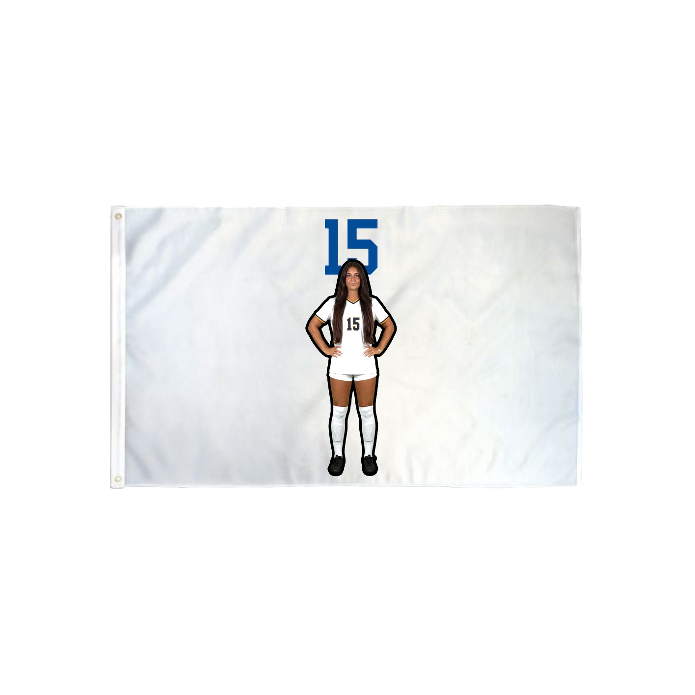 3x5 Flag — Number Top in Classic