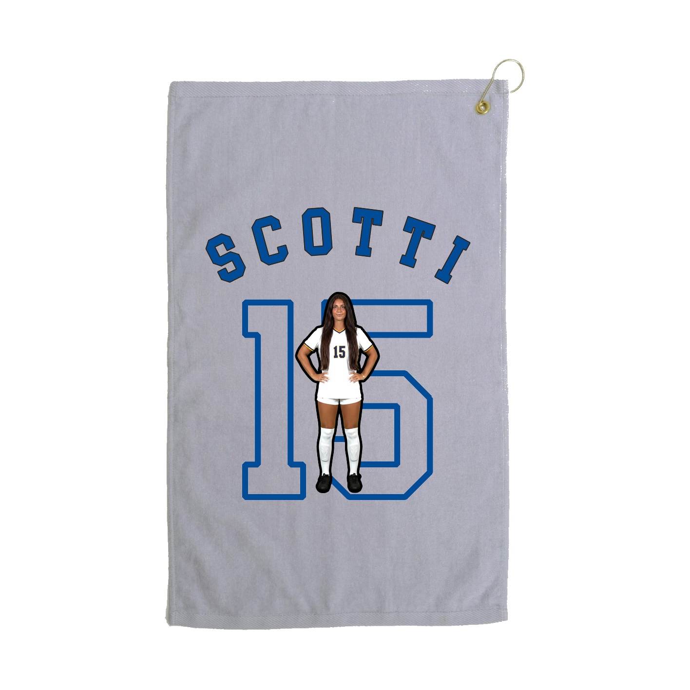 Golf Towel — Shirsey Arch in Grey