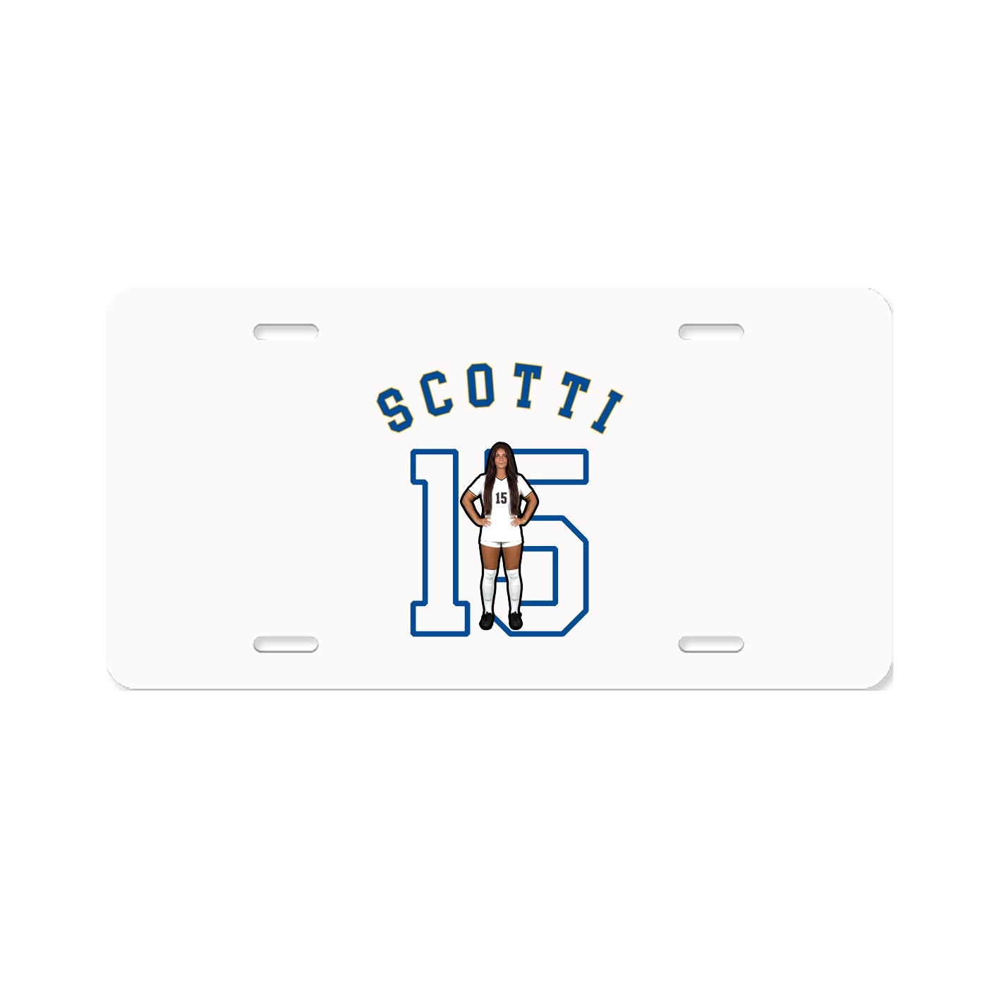 License Plate — Shirsey Arch in Classic
