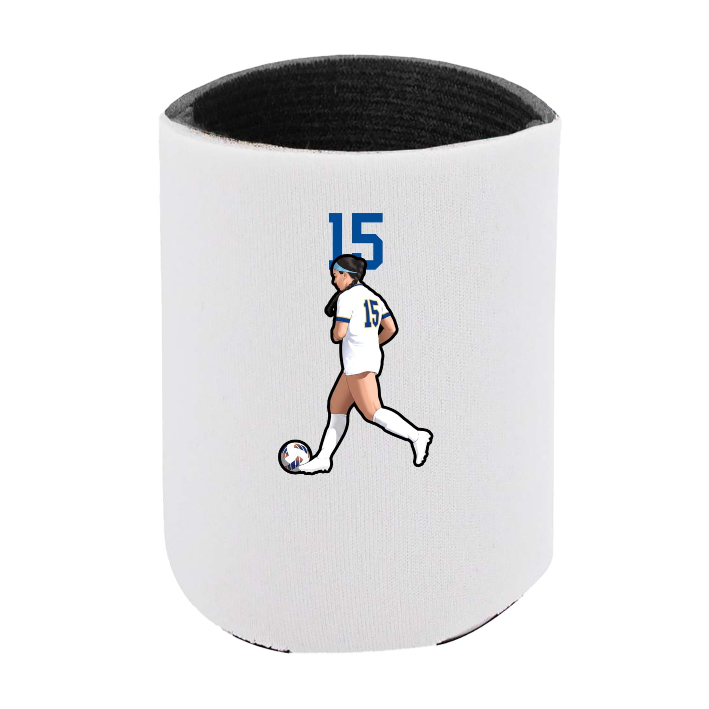 Can Holder — Number Top in White
