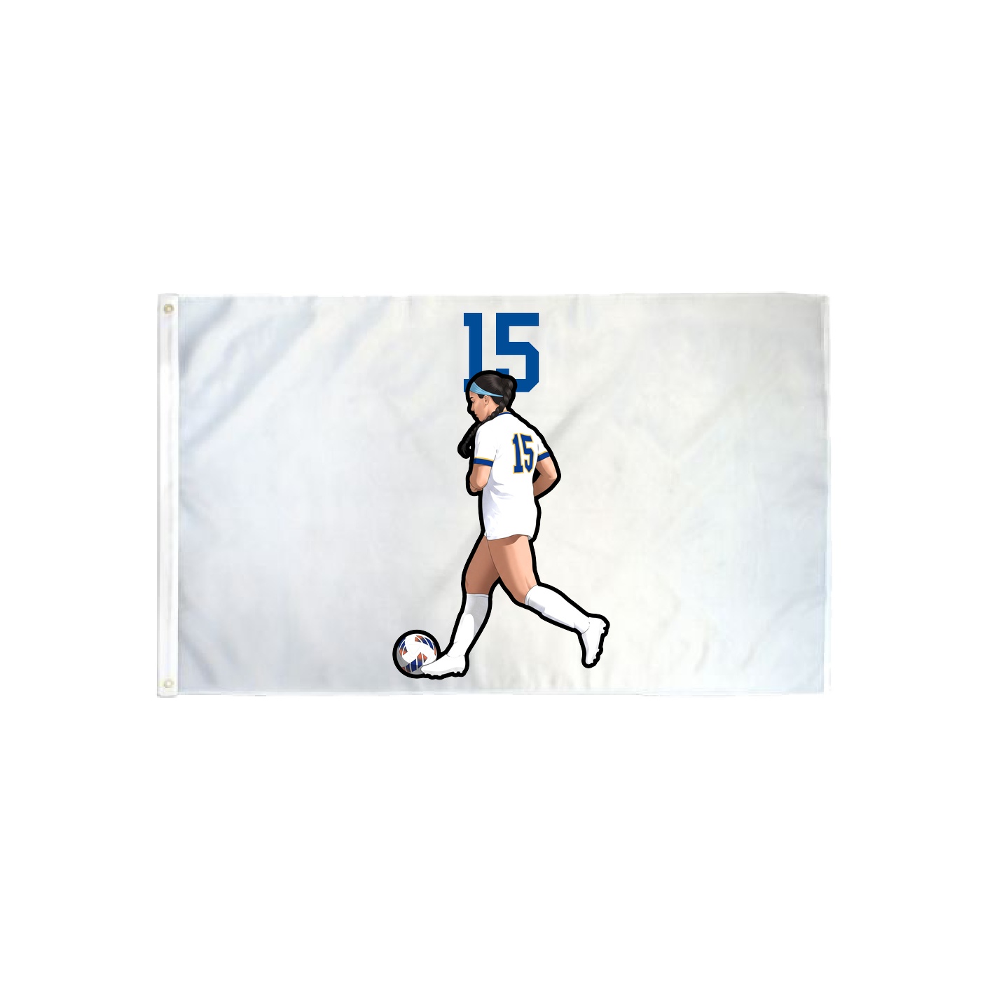 3x5 Flag — Number Top in Classic