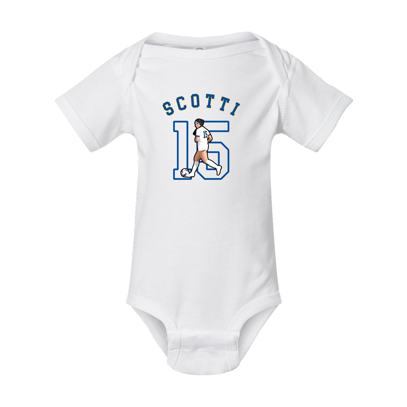 Baby Onesie — Shirsey Arch in White