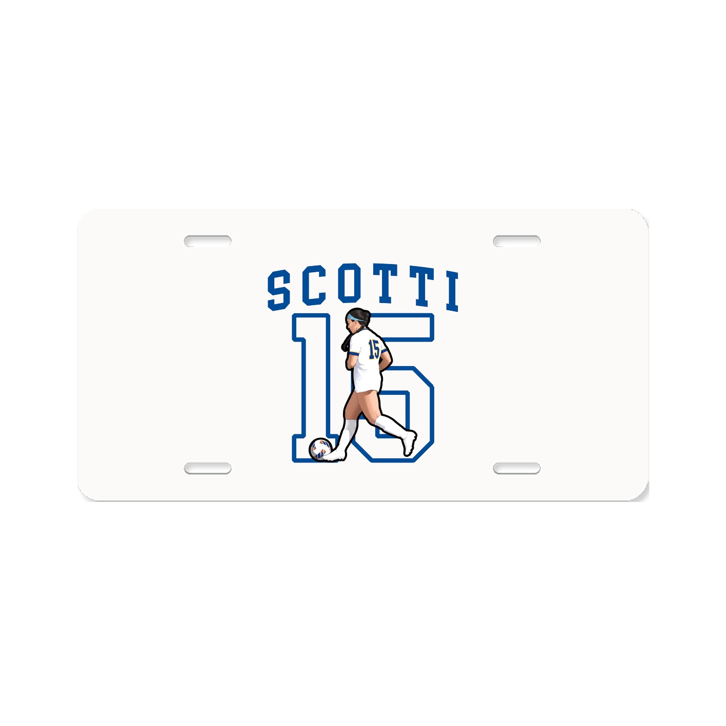 Aluminum License Plate