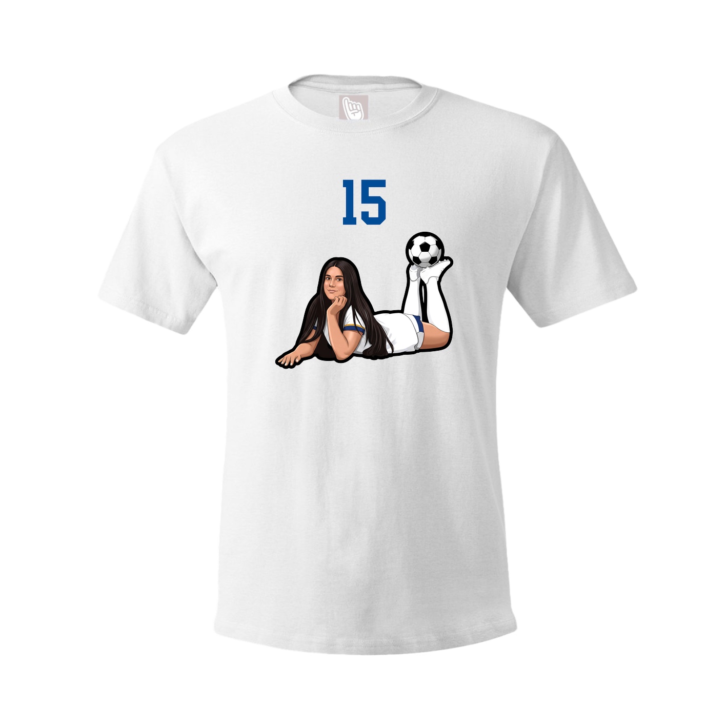 Tee — Number Top in White