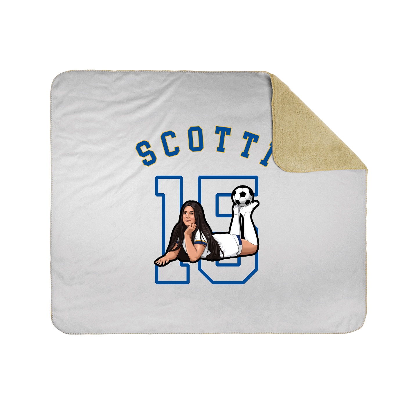 Throw Blanket — Shirsey Arch in White