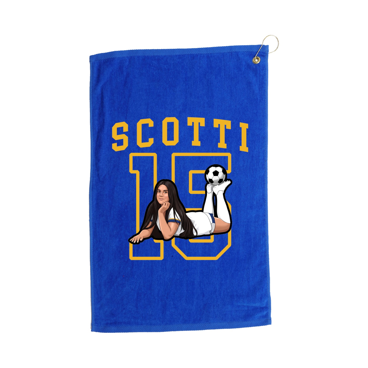 Golf Towel — Shirsey in Royal