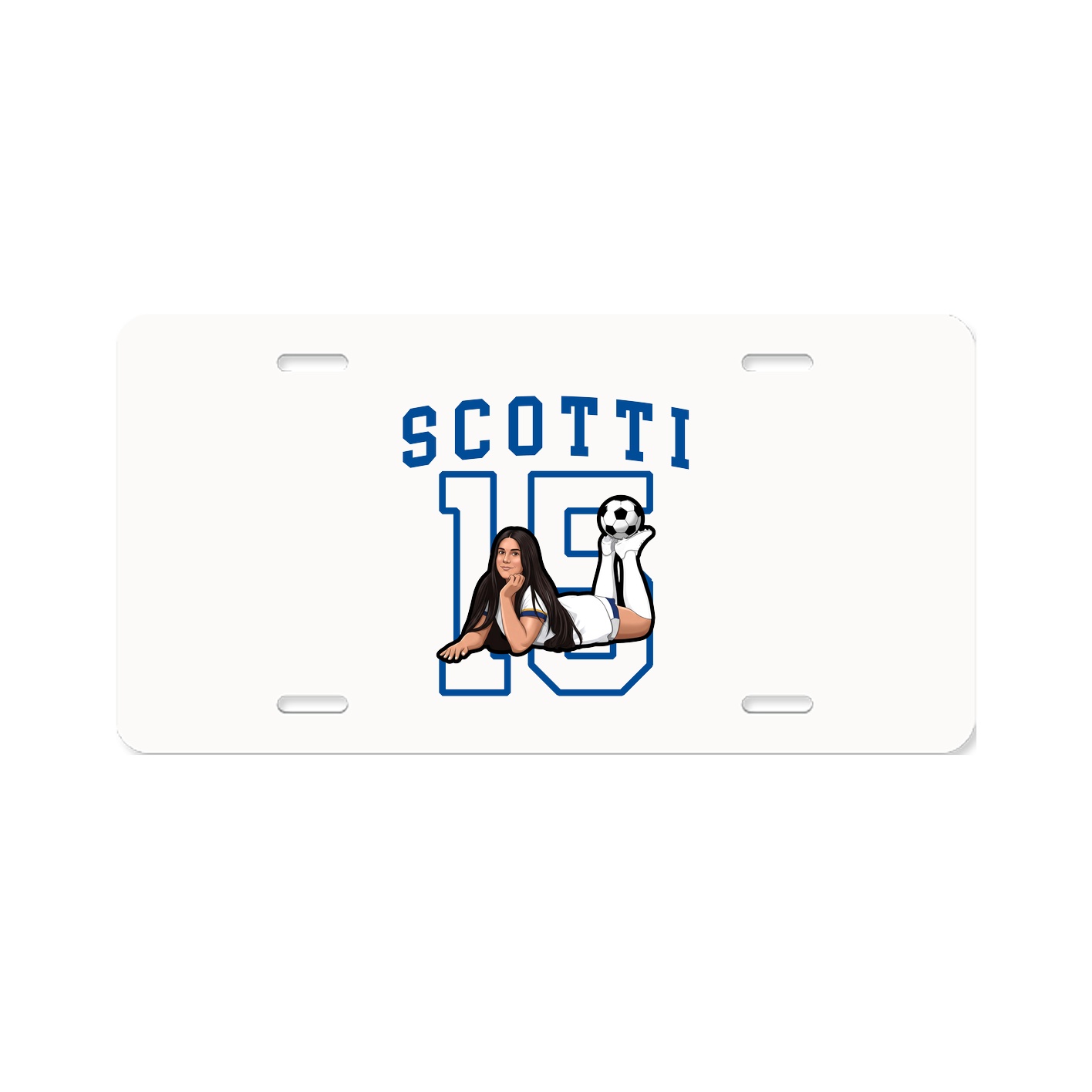 License Plate — Shirsey in Classic
