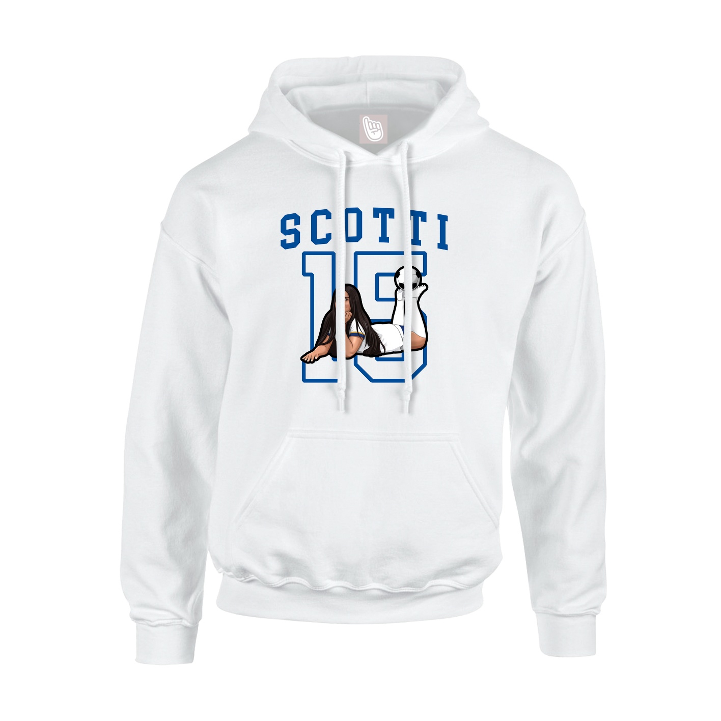 Youth Hoodie — Shirsey in White