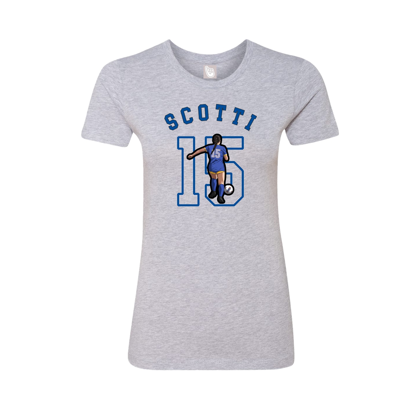 Womens Tee — Shirsey Arch in Grey
