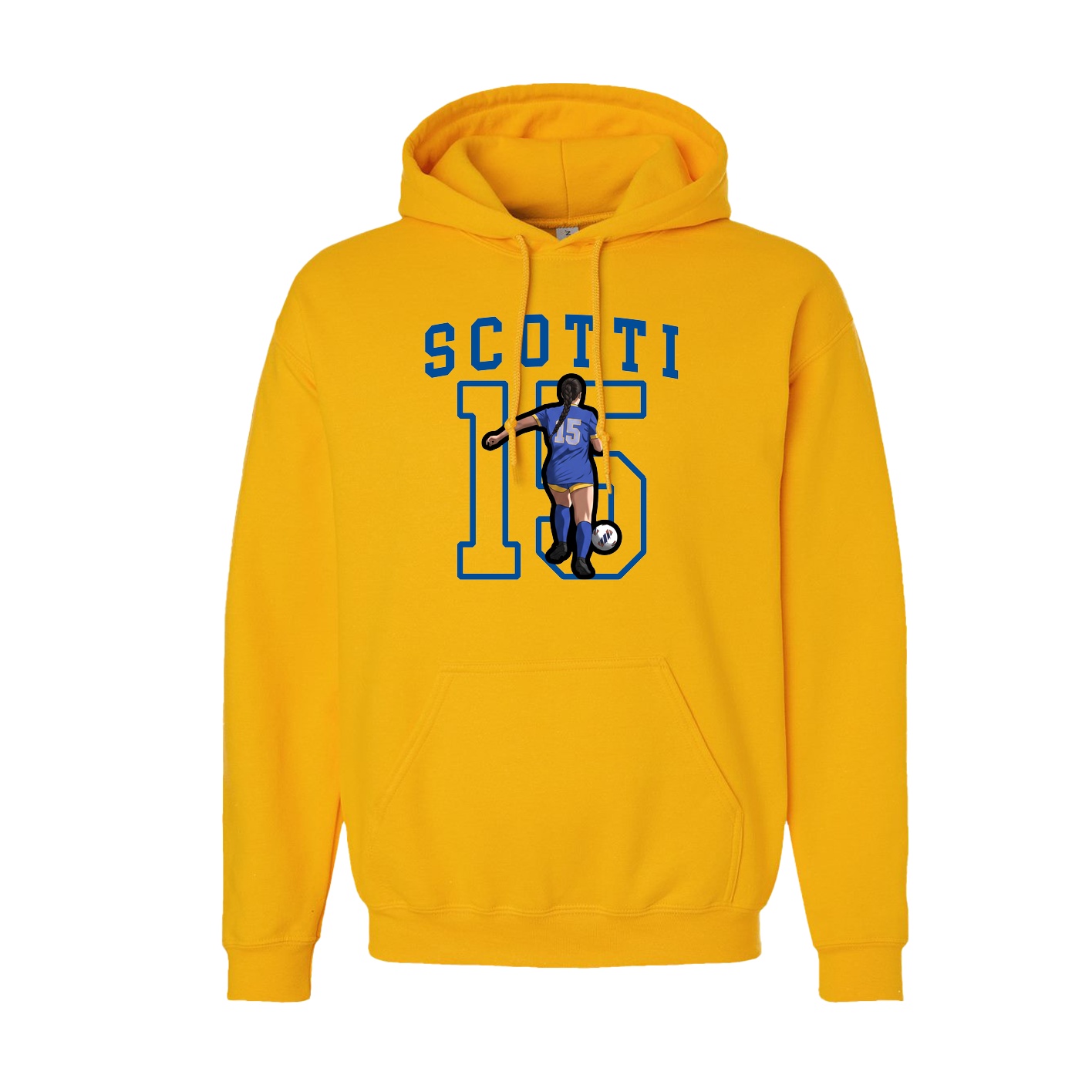 Hoodie — Shirsey in Gold