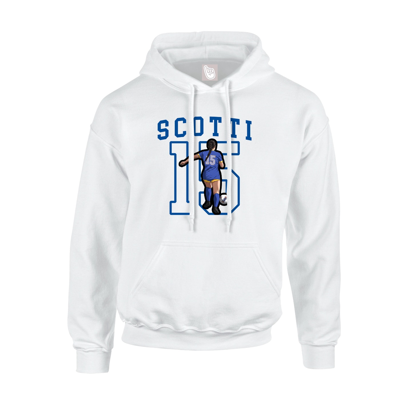 Youth Hoodie — Shirsey in White