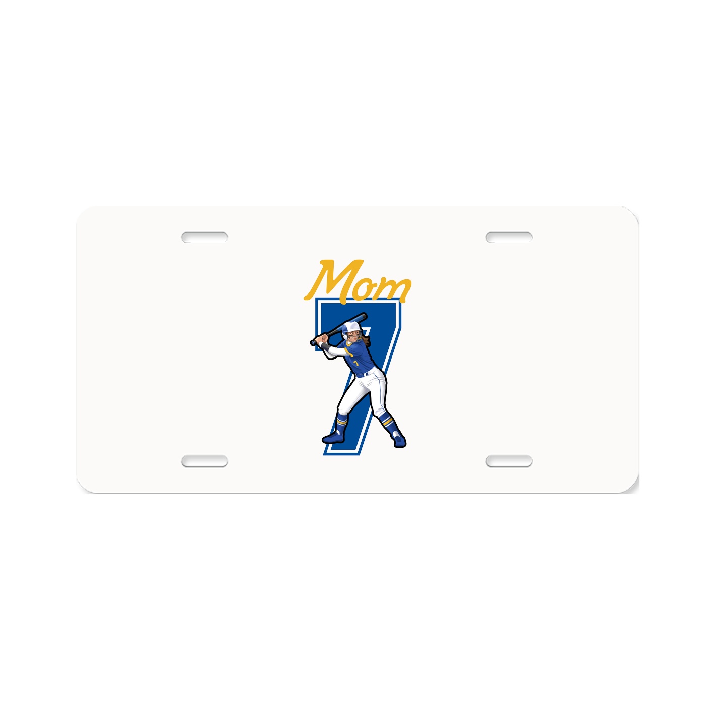 License Plate — Mothers Day Shirsey in Classic