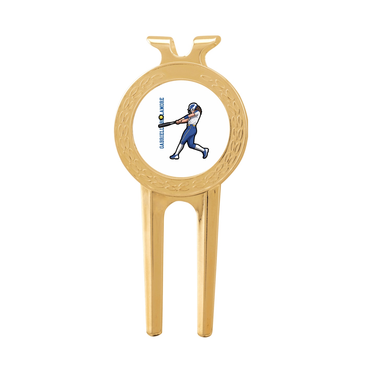 Divot Tool with Ball Marker — Name Vertical in Classic
