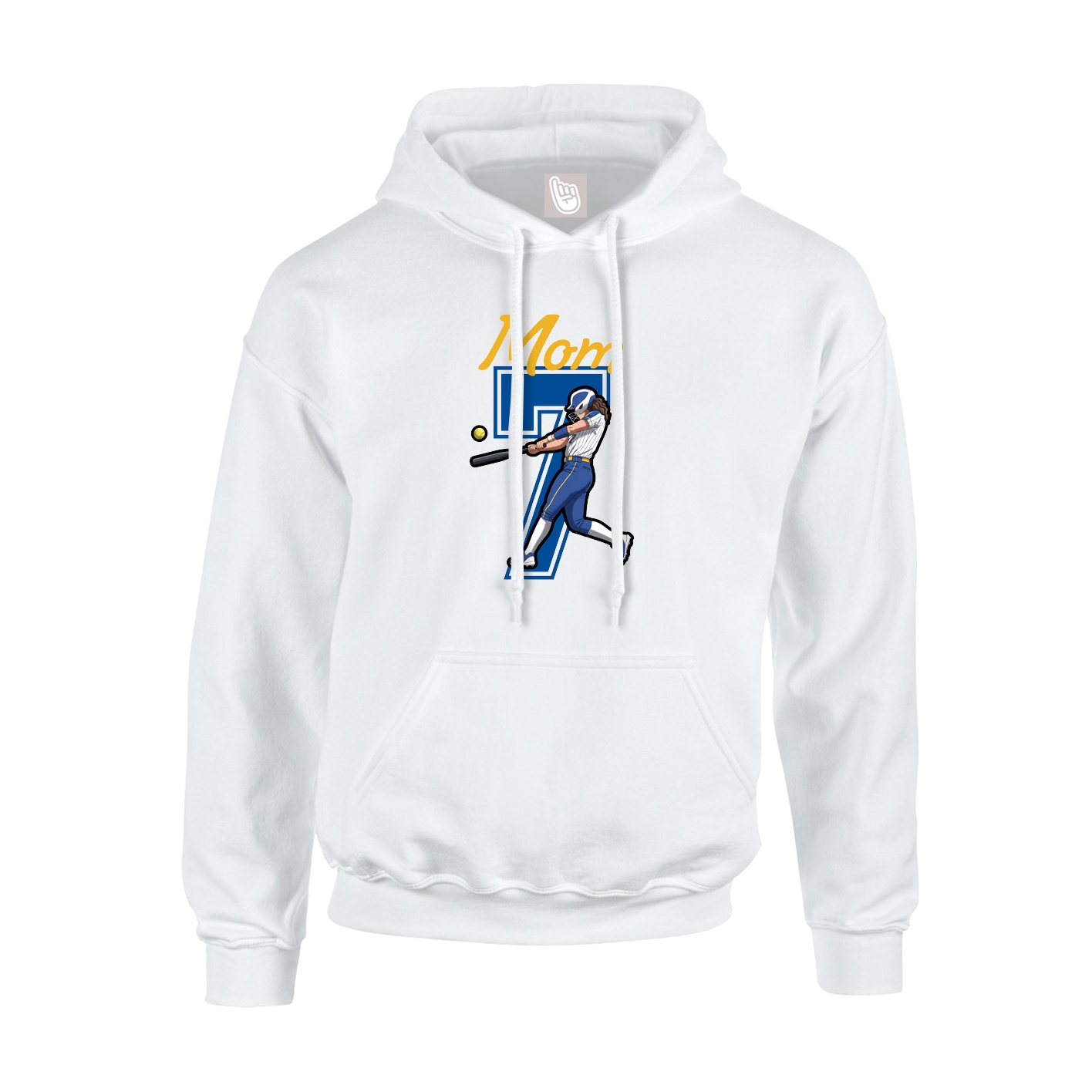 Youth Hoodie — Mothers Day Shirsey in White