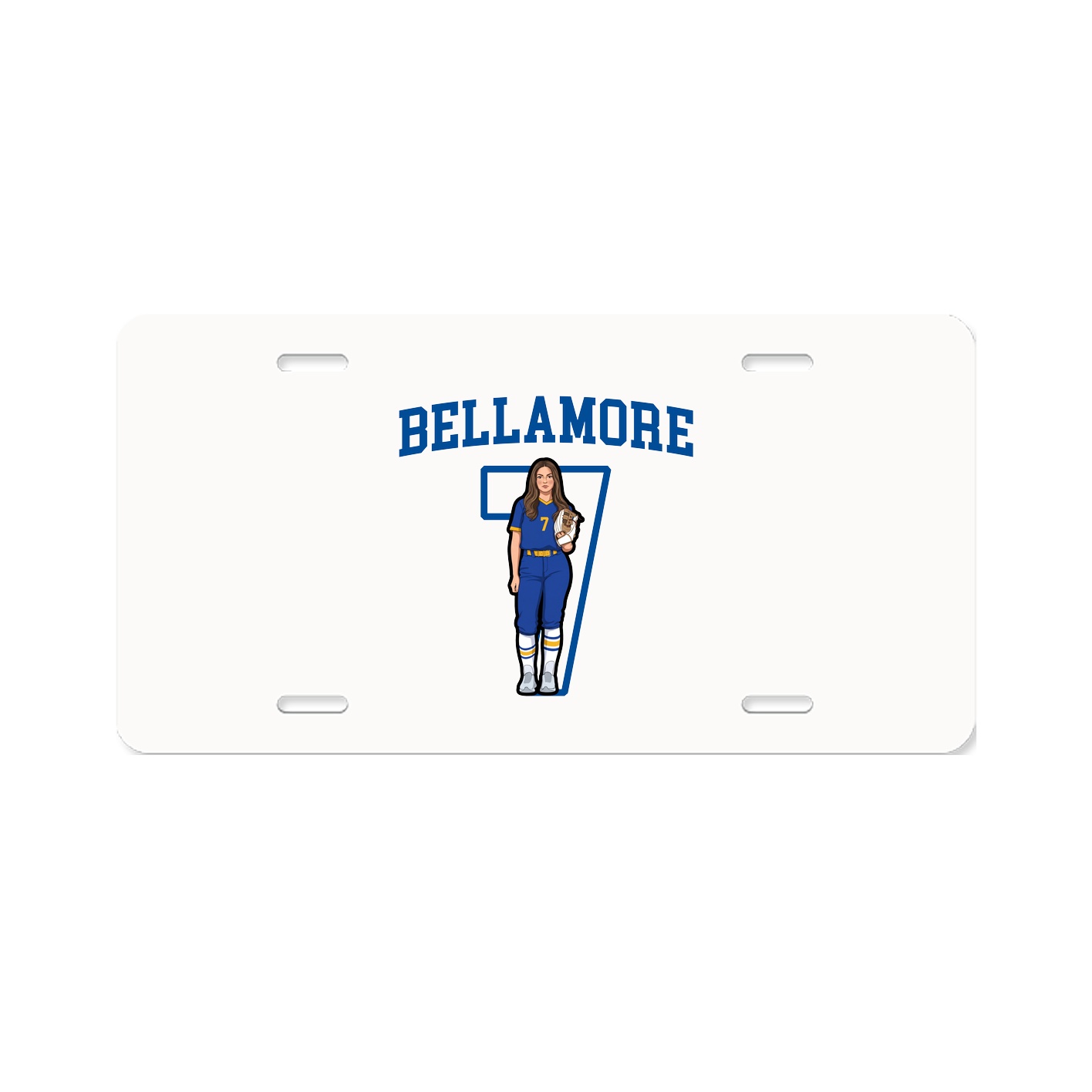 License Plate — Shirsey in Classic