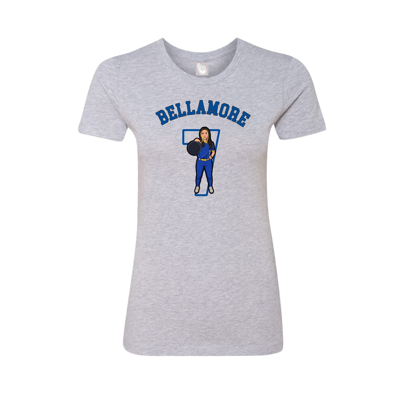 Womens Tee — Shirsey Arch in Grey