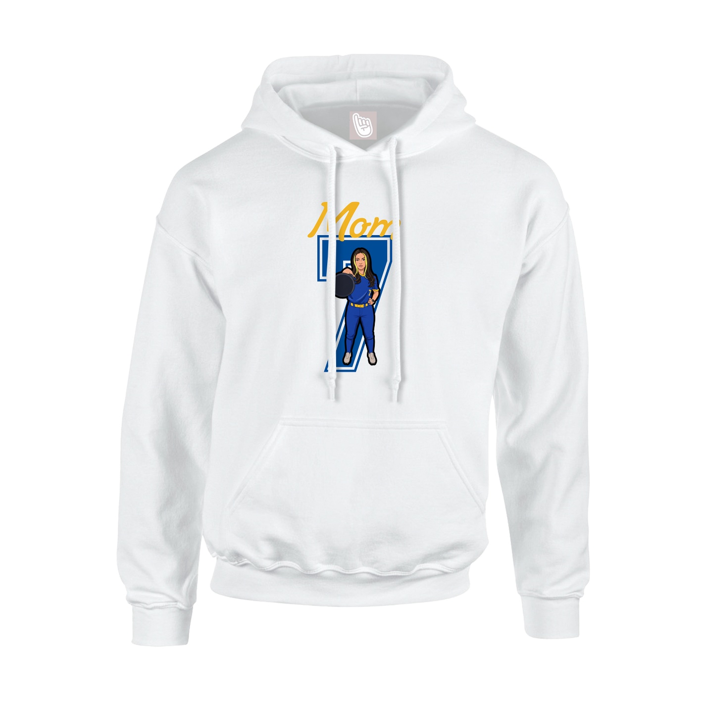 Youth Hoodie — Mothers Day Shirsey in White