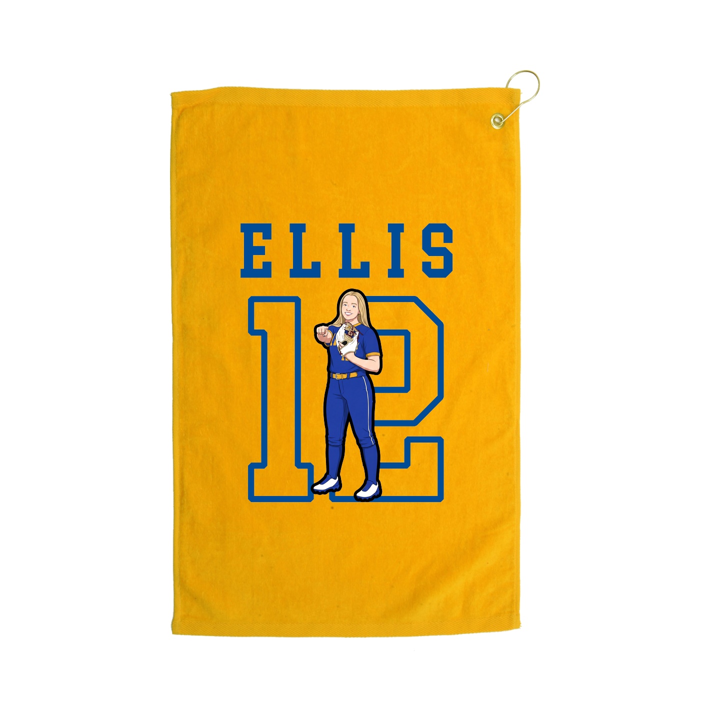 Golf Towel — Shirsey in Gold
